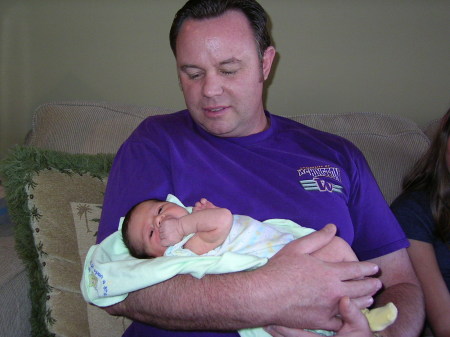 Me with granddaughter, Bella (2005)