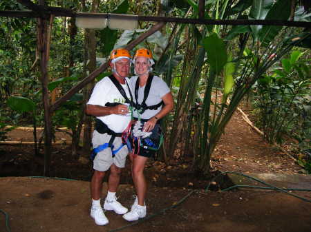 Ziplining in St. Lucia