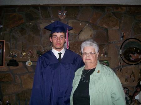 MY SON BRYAN AND MOM