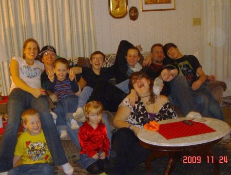 THE FAMILY AT CHRISTMAS , LOL