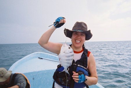 Fishing in Belize