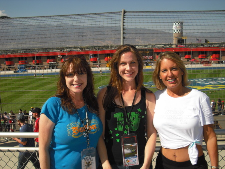 Friends at the California Speedway