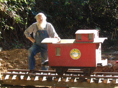 Me and my little toy train
