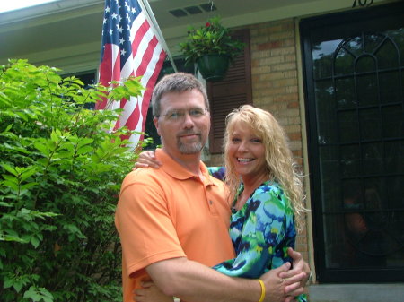 Me and the hubster... June 09