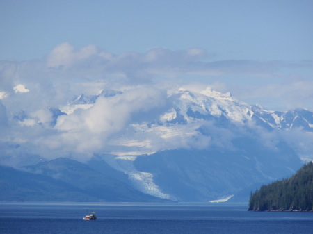 icebergs near Seward