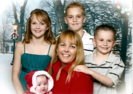 Me and my beauitful grandkids, 2009