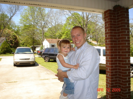 Tyler with Madison, Her Uncle loves her!