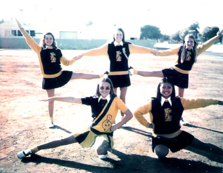 1973 Delano Freshmen Cheerleaders