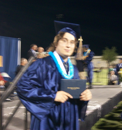 Our son graduated!