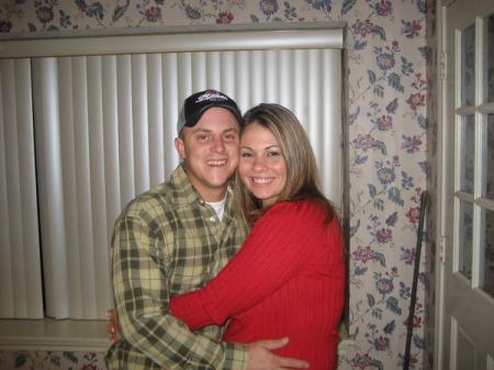 Youngest daughter Tiffany & her fiance. Dec 08