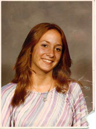 debbie in high school