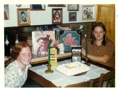 14th birthday, with Anne Dorris