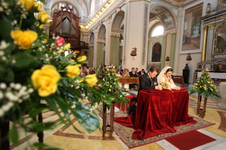Our wedding Mass