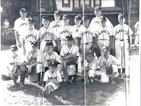 1953/54 Goshen little league Yankee's