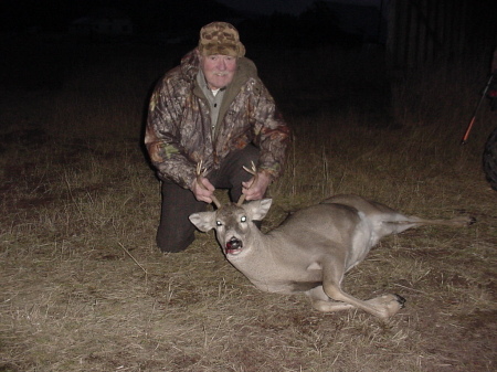 Dad's 3 point whitetail