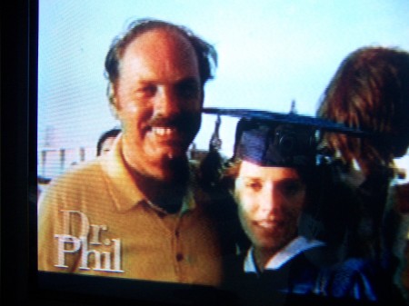 grad pic 1979 w/my Dad, used on Dr Phil