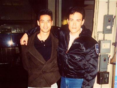 Jimmy Taenaka and the late Brandon Lee