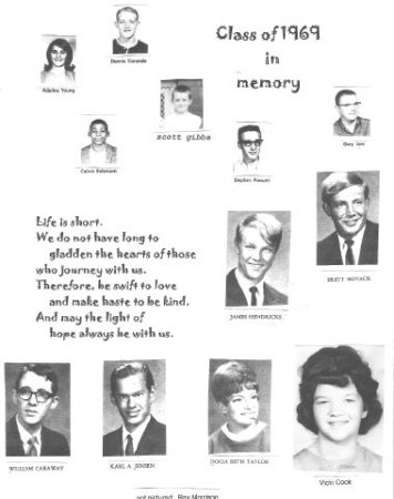 Class of 1969 in Memory...