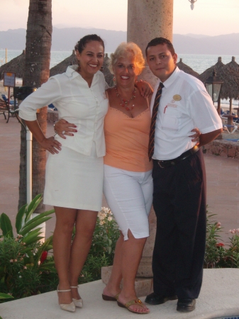 Janice Deusch Luton living it up in Mexico