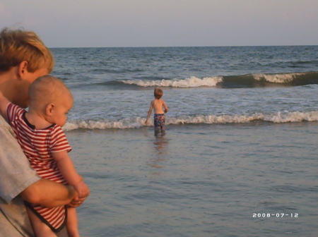 Miami Beach with the kids.