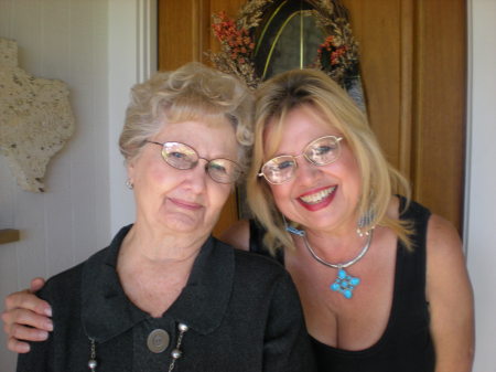 Mom and me - Nov. 2009