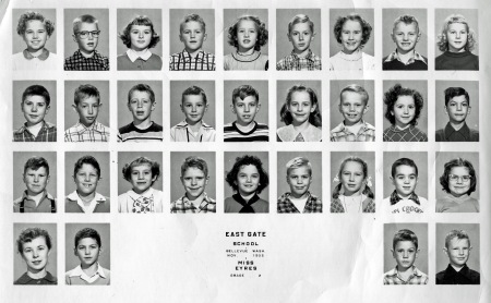 Eastgate Elementary 1955 2nd Grade