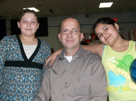 granddaughter Josie w/Pastor Rick and bff Mady