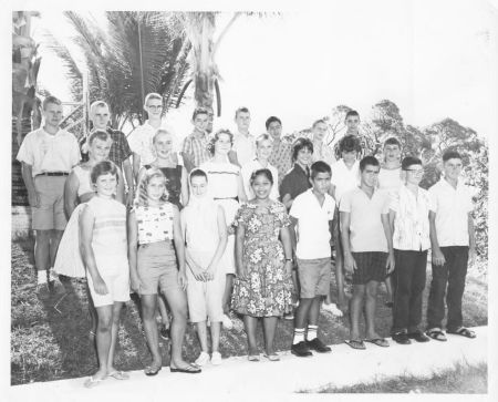 Kwajalein Class Picture 1960 - 1961