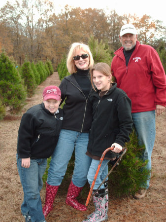 Tree cutting with the Grandchildren
