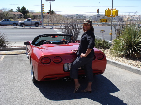 My Vette and Friend