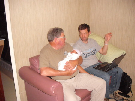 Dean, Aubrey, and Daddy Shane