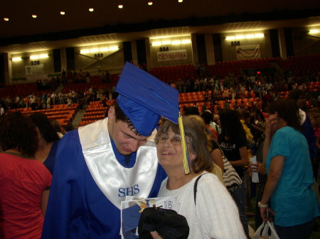 Kyle and Me at graduation