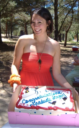 Grad Party Cake