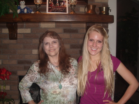 Aunt Deb with 17 yr niece, Elaina