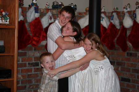 Our grandchildren for Christmas 2009