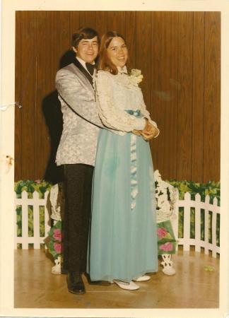 Tim and Brenda 11th grade prom picture