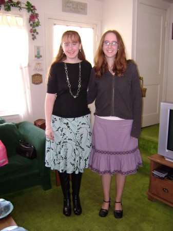 Me and Ashley- Easter 2008