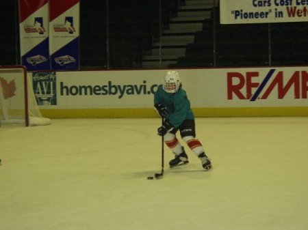 Eric at the Saddledome