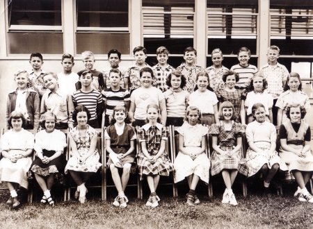 5th Grade Class - 1950