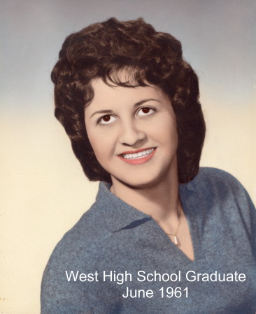 graduation west high june 1961