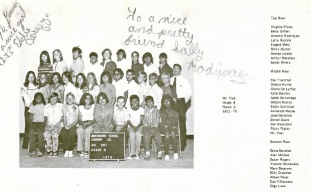 Mr. Yost's Class 1973