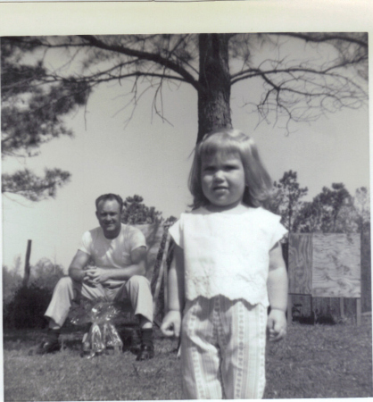 Pam and dad Easter 1963?