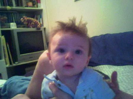 Dig my Hair! Max with style....lol
