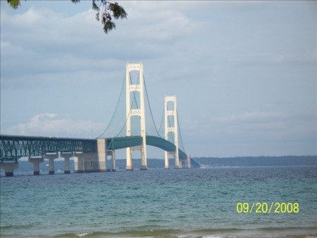 the mighty mackinaw bridge