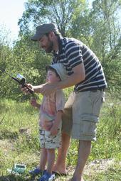 jeff & ethan fishing