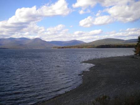 Sunset at the Ashokan Reservoir