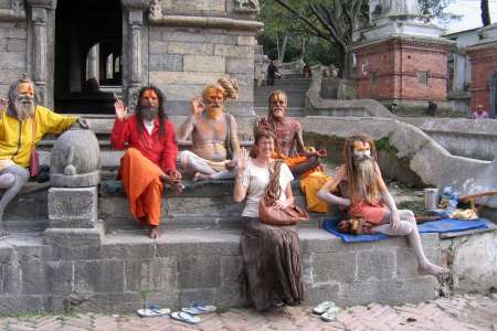 Sadhus in Nepal,