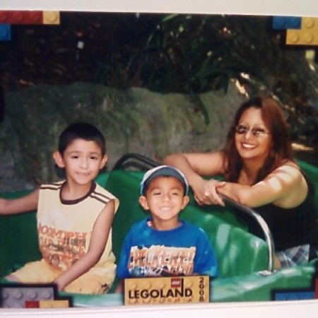 Family at Lego Land