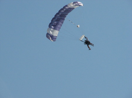 Me skydiving