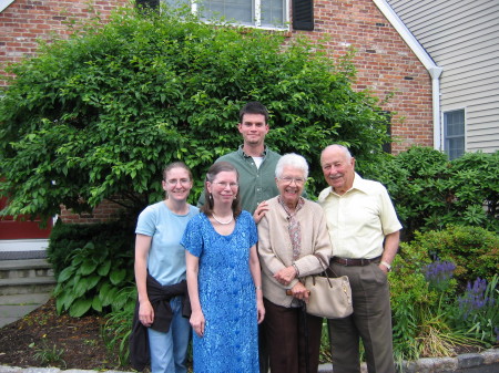 2007 in front of our house with my parents